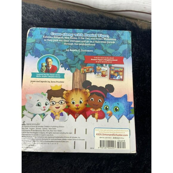 Happy Halloween Daniel Tiger Lift-The-Flap Board Book For Kids By Angela C. Sant - Picture 2 of 7